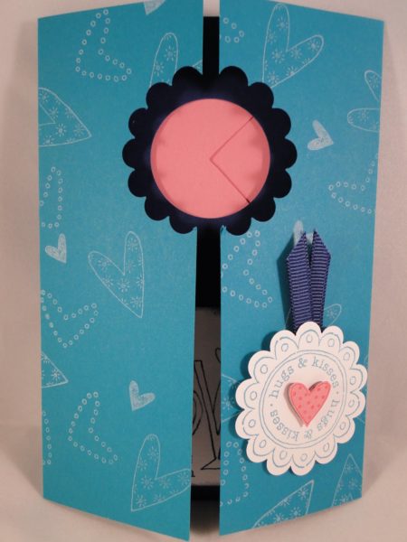 surprise gatefold card with Love You Much