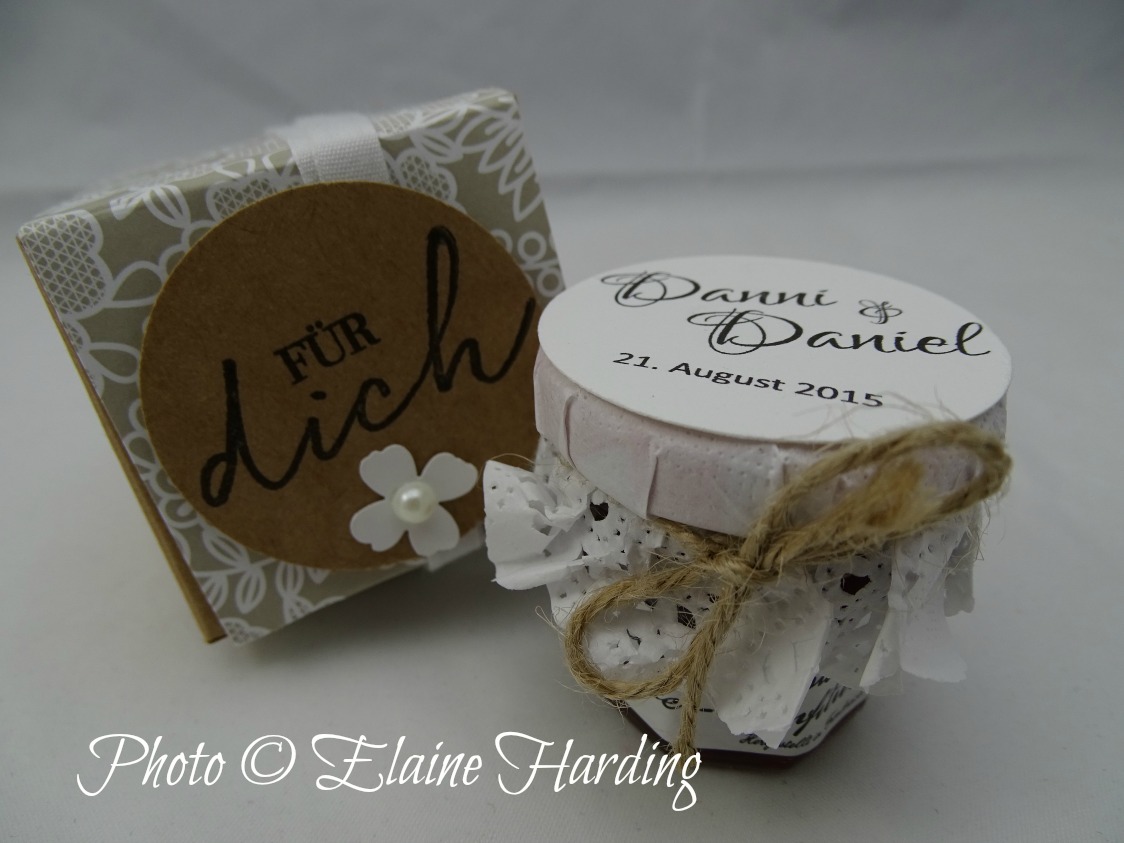 wedding favour unboxed