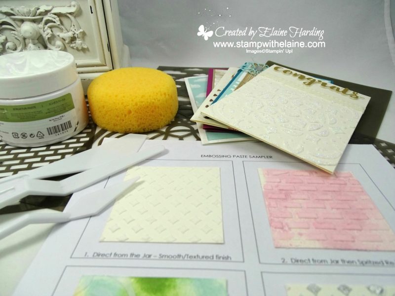 trailer masterclass on embossing paste