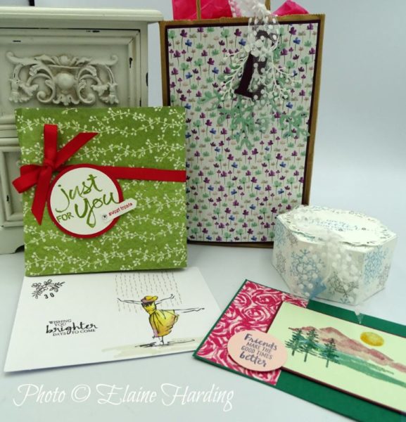 gifts downlines counting my blessings Stampin' Up 30 Anniversary Onstage