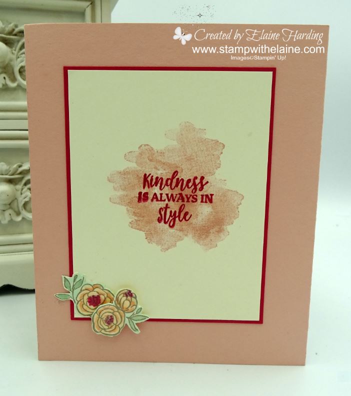 double zig zag panel card back with Dressed Up bundle