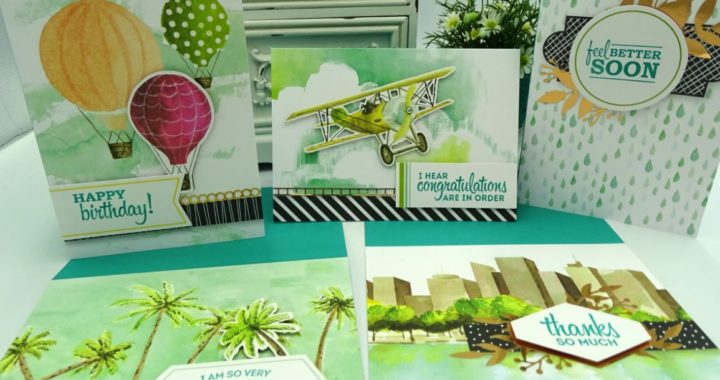 all inclusive card kit stampin up
