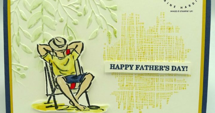 Embossed Father's Day Card