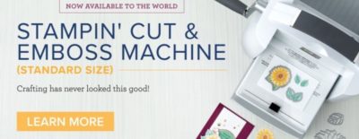 Stampin cut & emboss machine