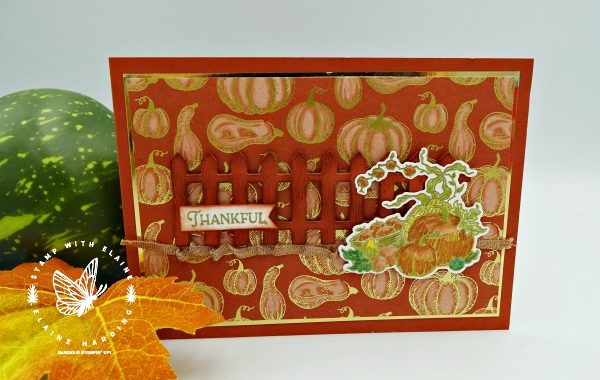 thanksgiving card with Autumn Goodness