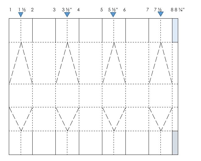 Diagram showing score lines for Easter Orb Drop box