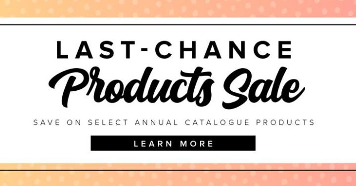 last chance products sale banner