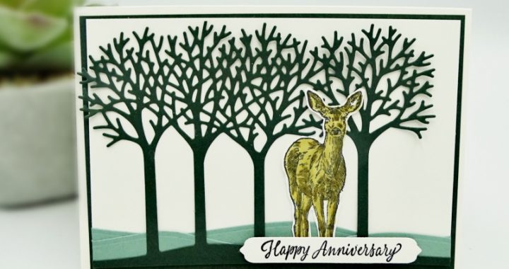 anniversary card nature themed