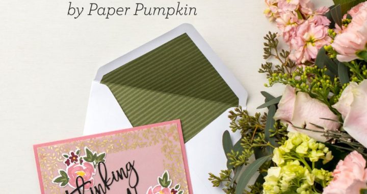 paper pumpkin bouquet of hope kit from Stampin up