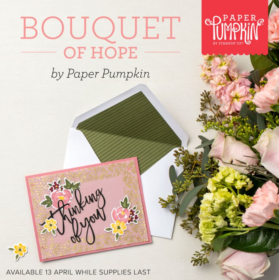 card kit called Bouquet of Hope from Stampin Up