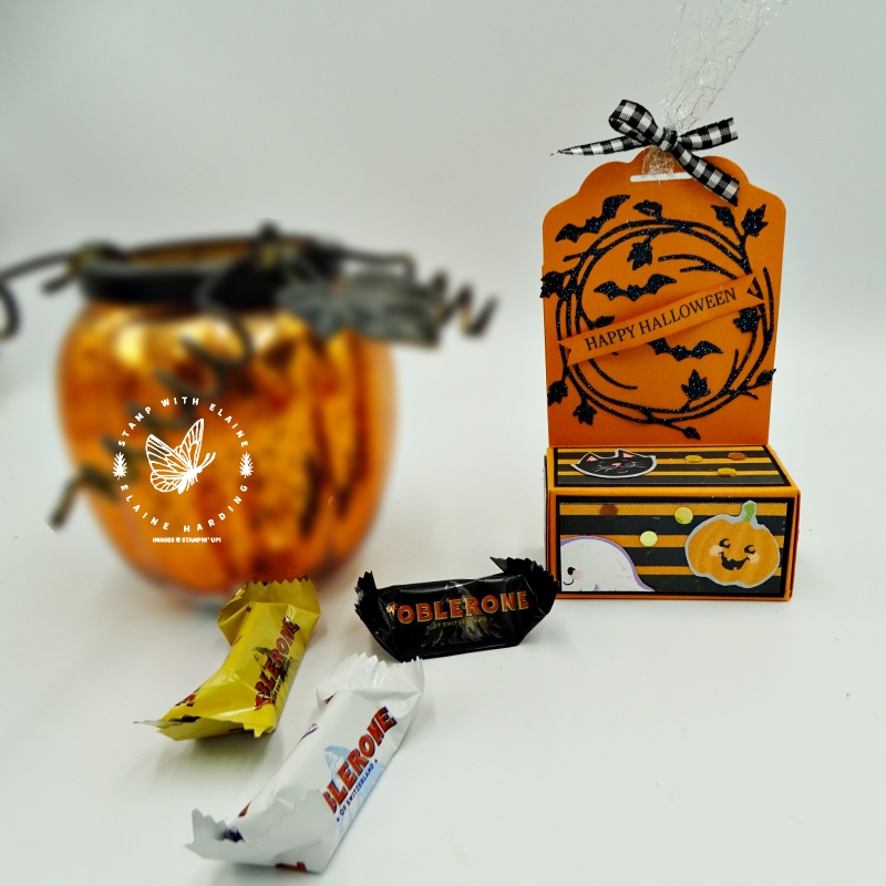 Halloween topper  treat box with Sparkle of the season