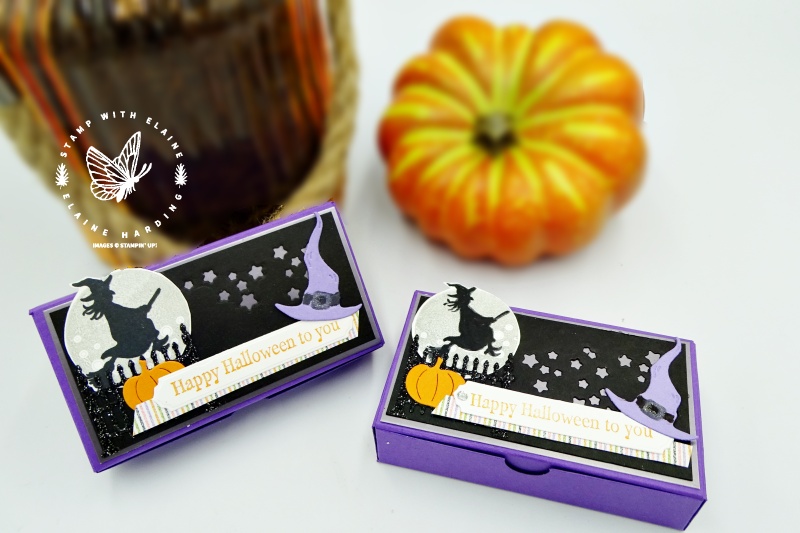 halloween box  for tic tacs with Frightful Tags