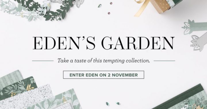 Stampin' Up! news with Eden's Garden