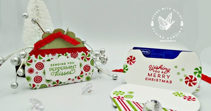 christmas gift card holder pillowbox dies