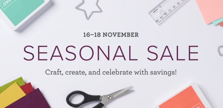 seasonal sale november 16-18, 2021