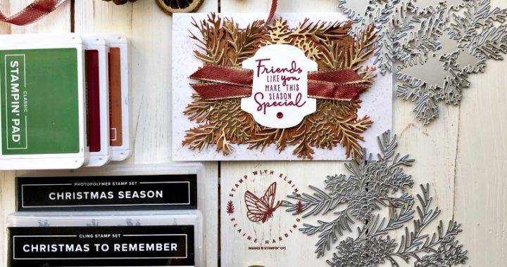 simple christmas card with Christmas to remember bundle