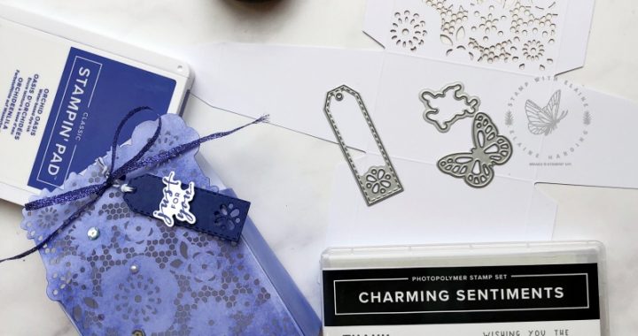 pretty gift packaging with Delicate Details Treat boxes and Design Tags