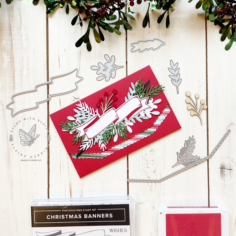 gift wallet with Christmas Banners