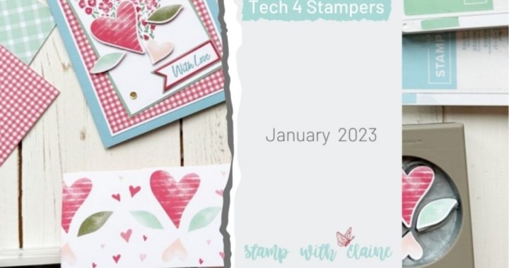 love themed tech 4 stampers blog hop