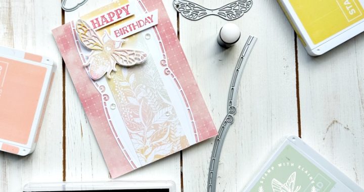 clean simple card with Queen Bee Bundle