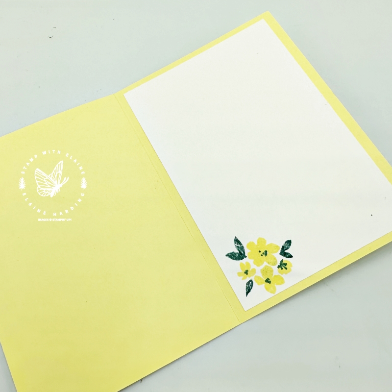 simply stamped inside card lemon lolly Crafting with You
