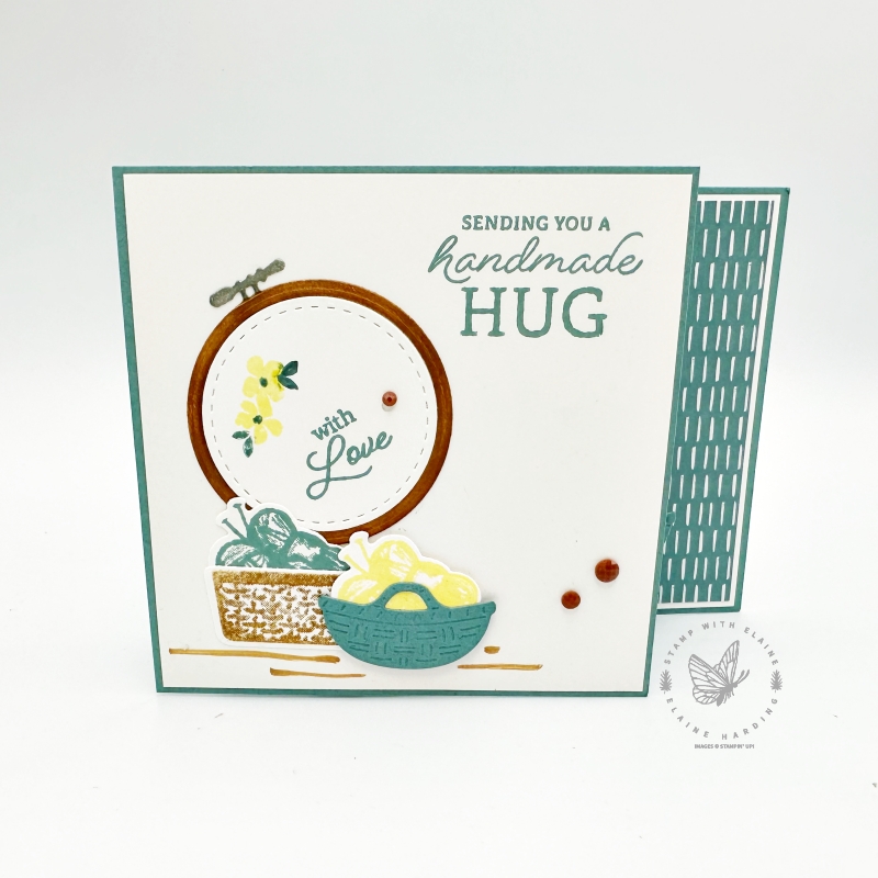 Lost lagoon sprung card with Crafting with you Bundle