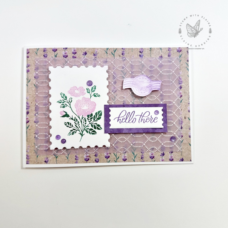 Lavender Softly Sophisticated and Perennial Postage bundle