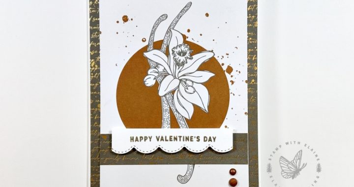 valentine card with Natures Sweetness and Love for you