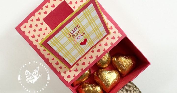 pop up easel box valentine