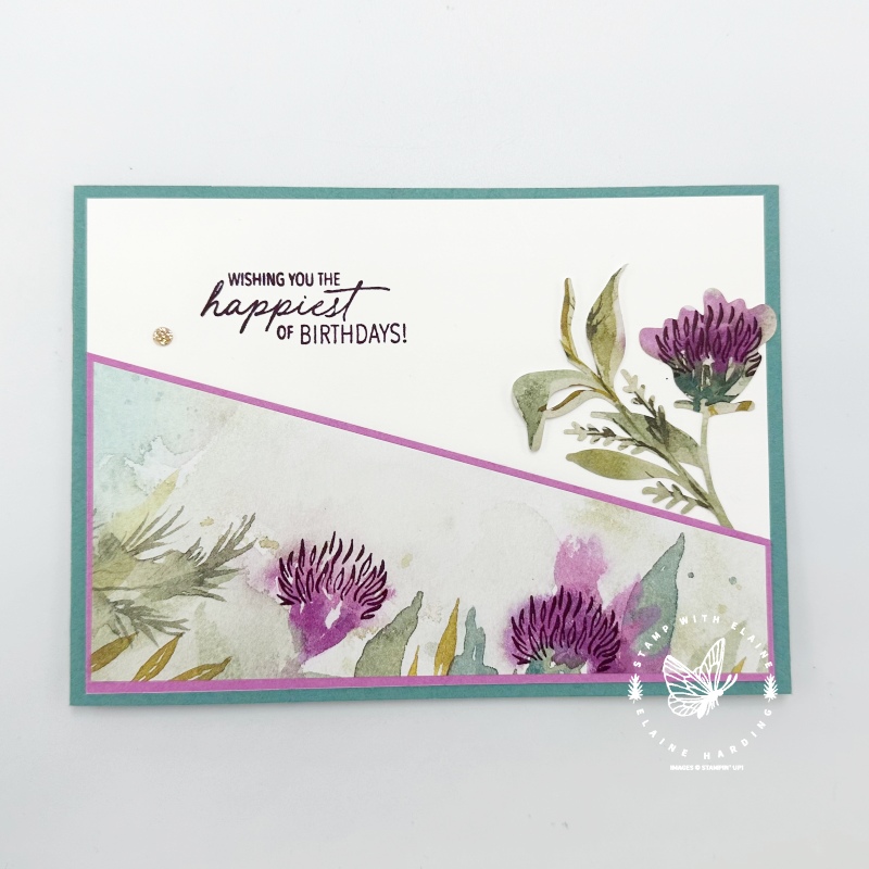 Lost Lagoon altered envelop card 2 with pocket Expressions of Kindness Kit