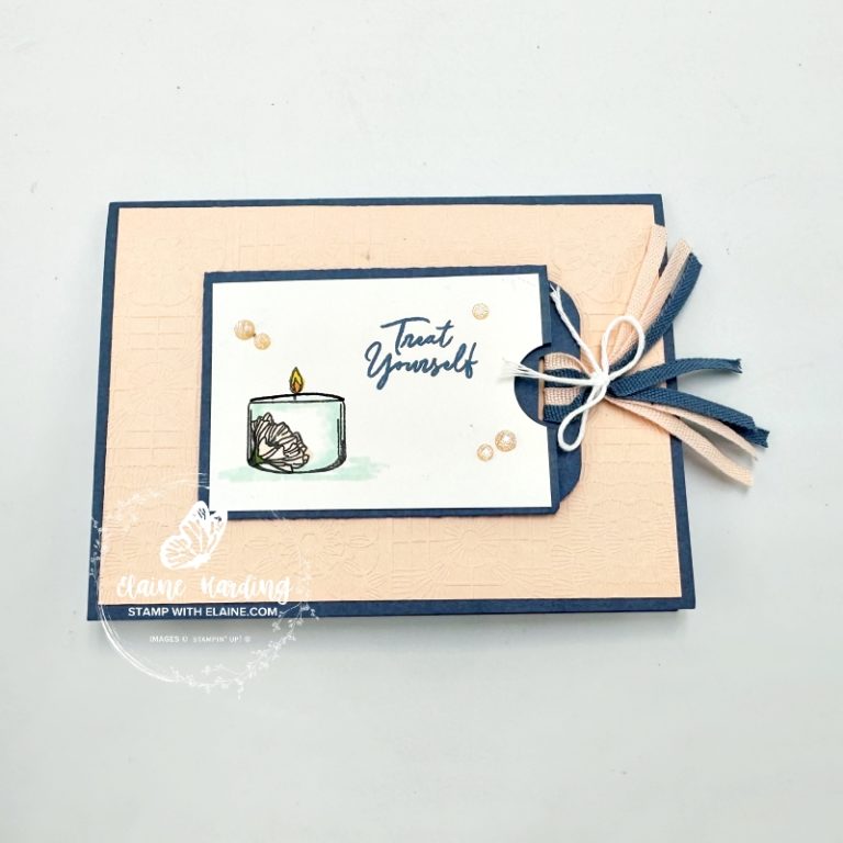 Fun fold with Rest Relax Enjoy - Stamp with Elaine