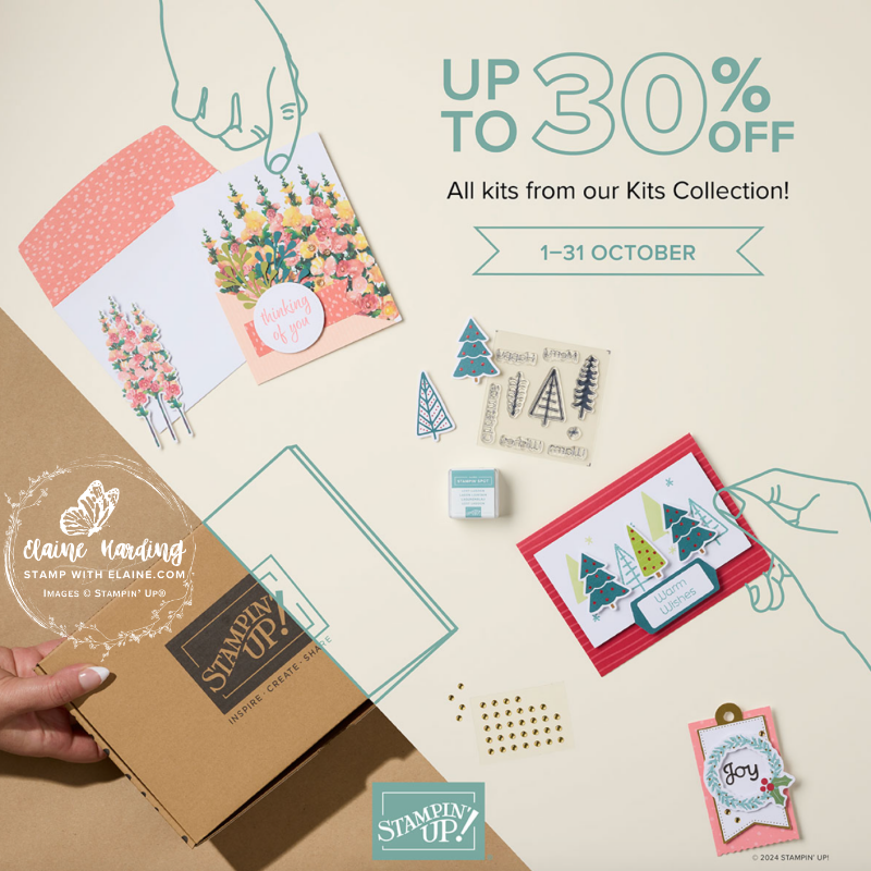 30% off kits in october