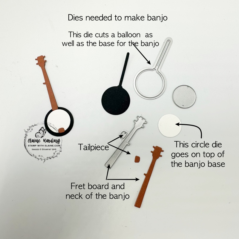 Banjo dies - how to assemble