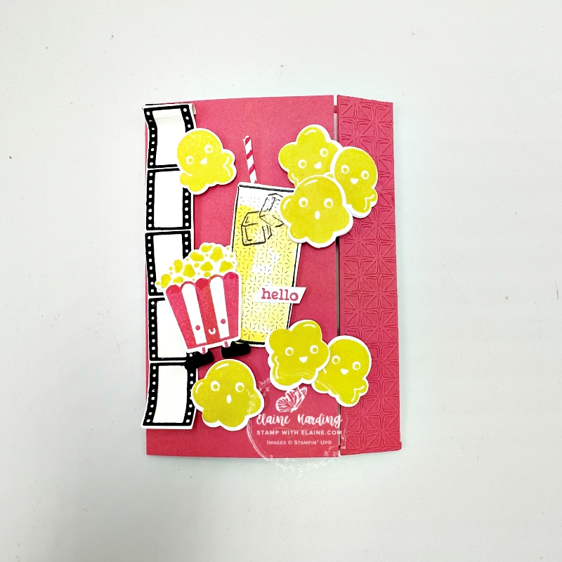 Strawberry slush generic card with Poppin' By