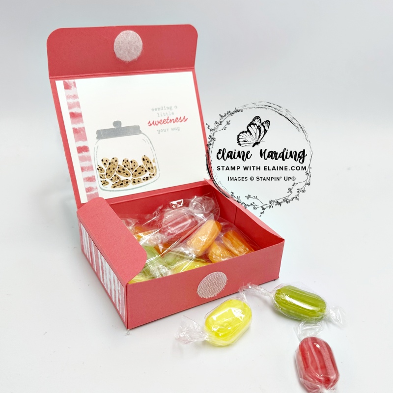 Inside Sweet Jar box with sweets