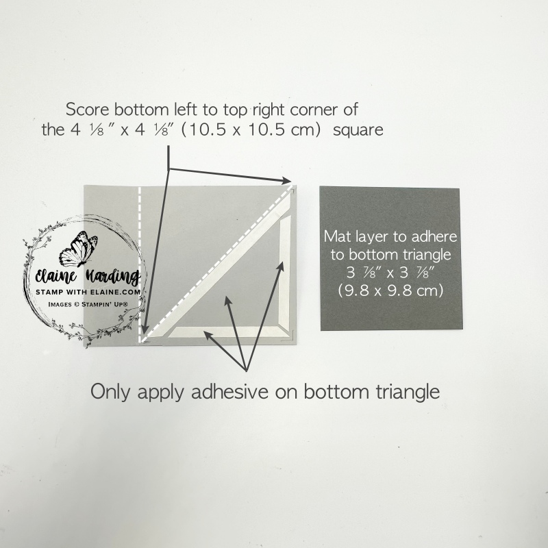 corner scoring adhesive application