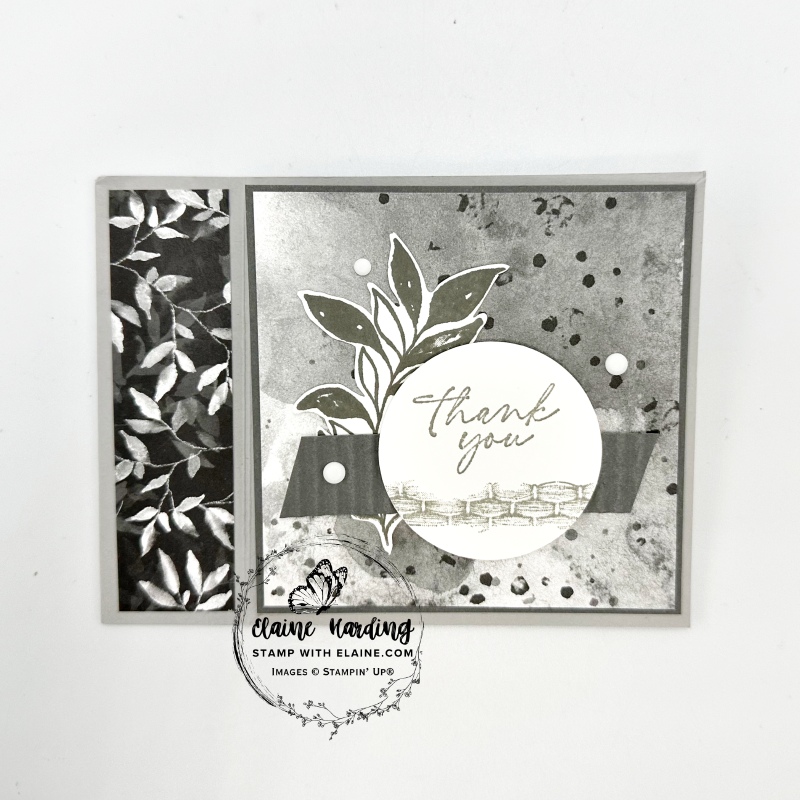 Smoky Slate Fun fold closed  Botanical Textures