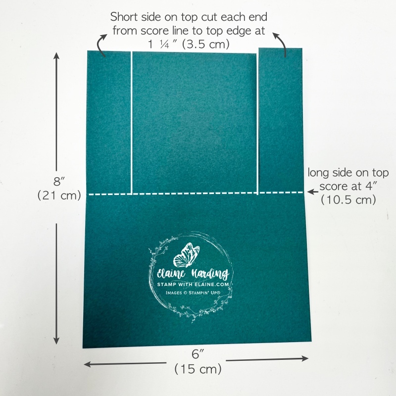 Centre easel template