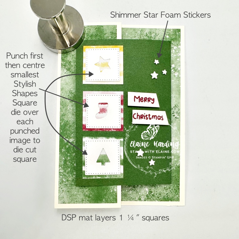 Joy fold mini card front