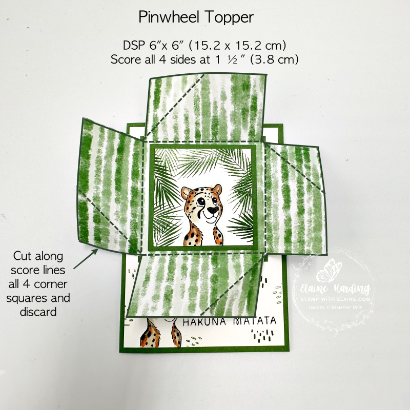 pinwheel topper cutting diagram