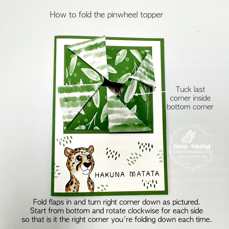 how to fold the pinwheel toppeer