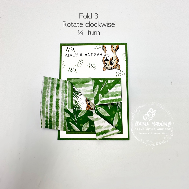 fold 3 pinwheel topper