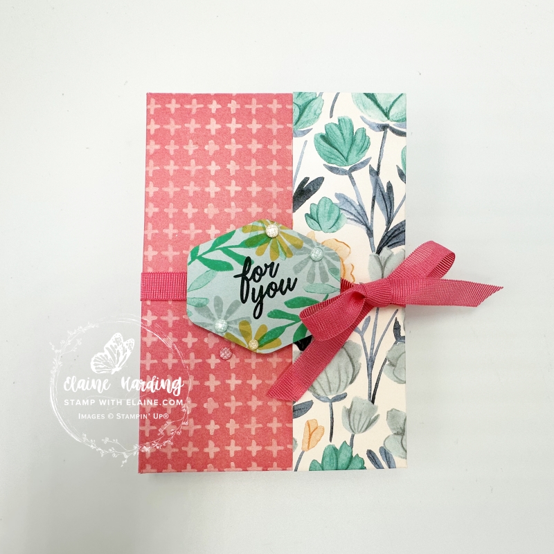 no glue folder for notecards