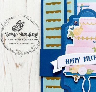 snk pk double flap fold bday card