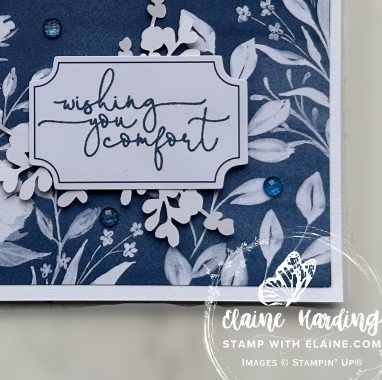 snk pk altered Beautiful Blues Kit cards