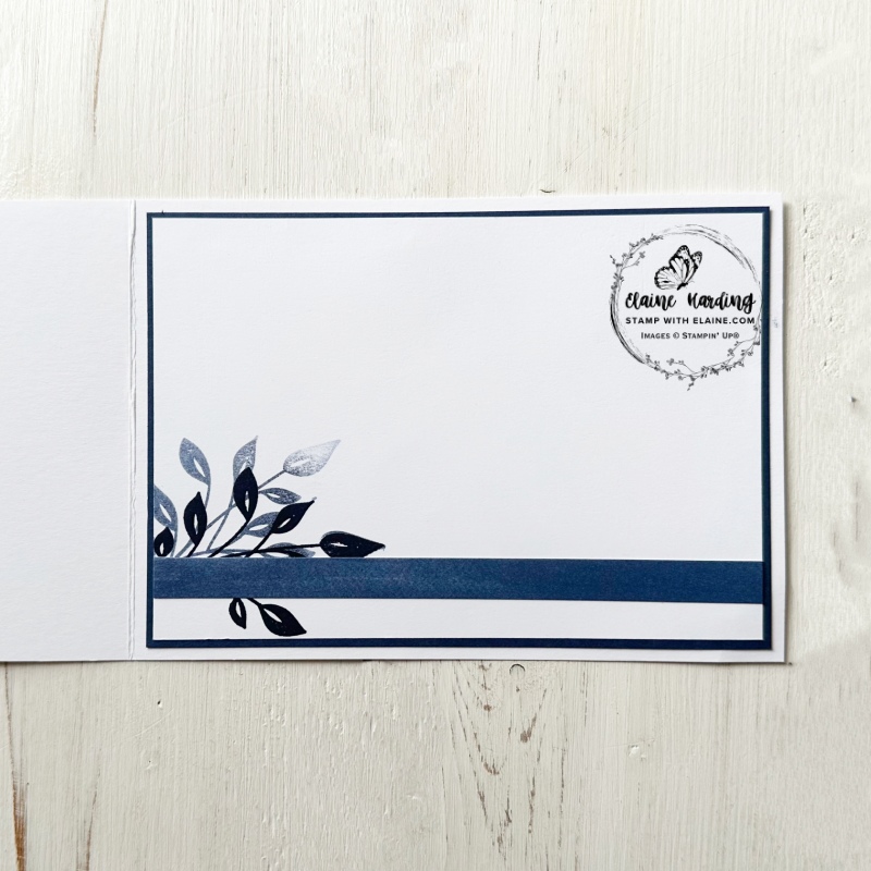 altered card 2 inside Beautiful Blues kit card