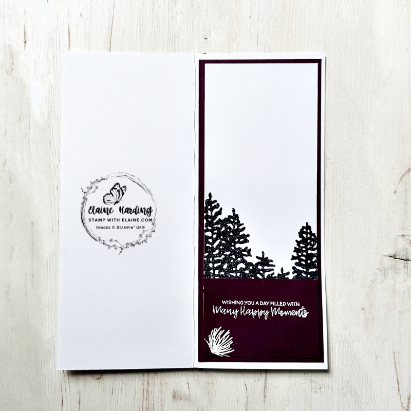 inside aurora card 1 blackberry bliss with Branching Out