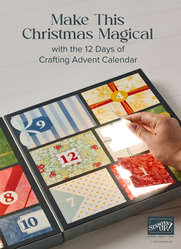 New 12 Days of Crafting Advent Calendar - Stamp with Elaine
