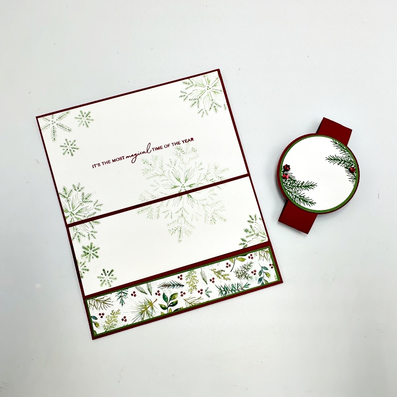 inside money gift wallet with belly band