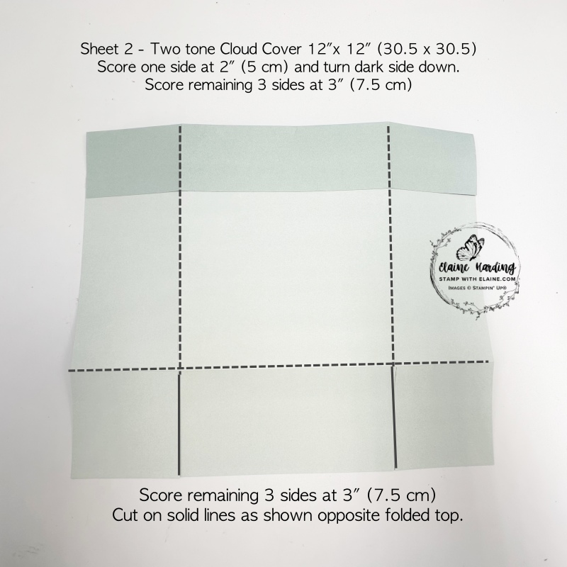 sheet 2 template for gift bag